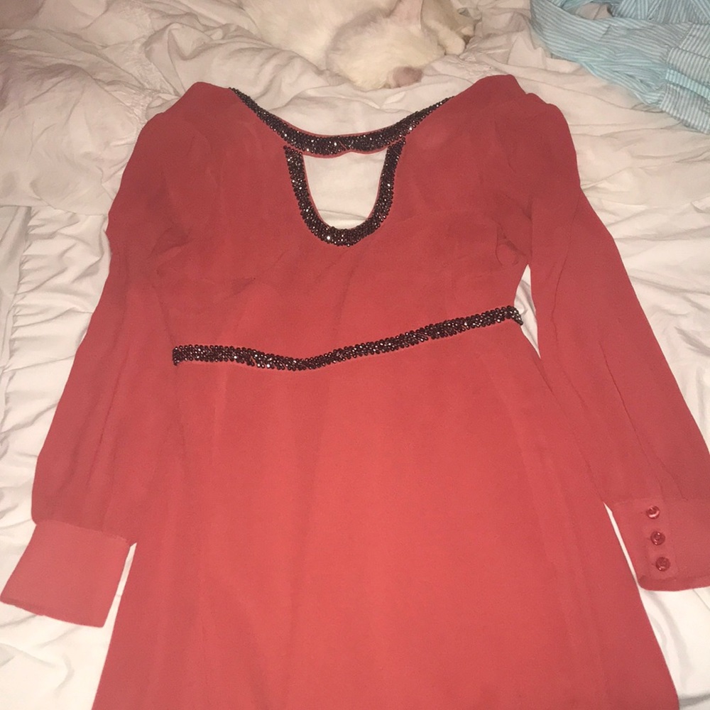 Red dress